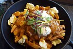 This poutine is named after Samuel de Champlain.