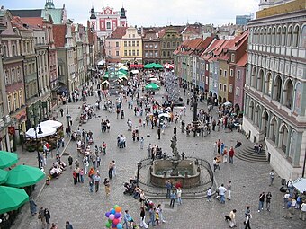 tourist map poznan