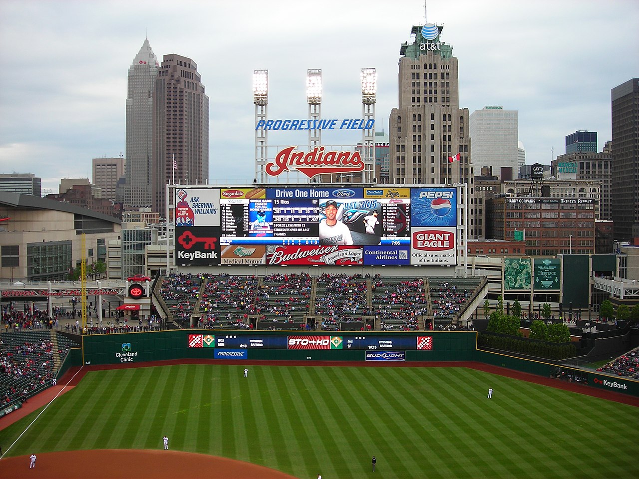 8/12/15 at Progressive Field