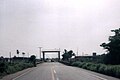 Entrance of the harbour of Puerto Castilla. July 1994.