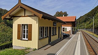 Rümlingen railway station Railway station in Switzerland