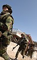 Marines at Rodriguez Firing Range, Pocheon City 2009-03-10