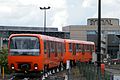 MPL-85-Zug der Métro Lyon in ursprünglicher Farbgebung