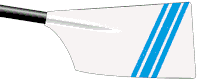 Image showing the rowing club's blade colours