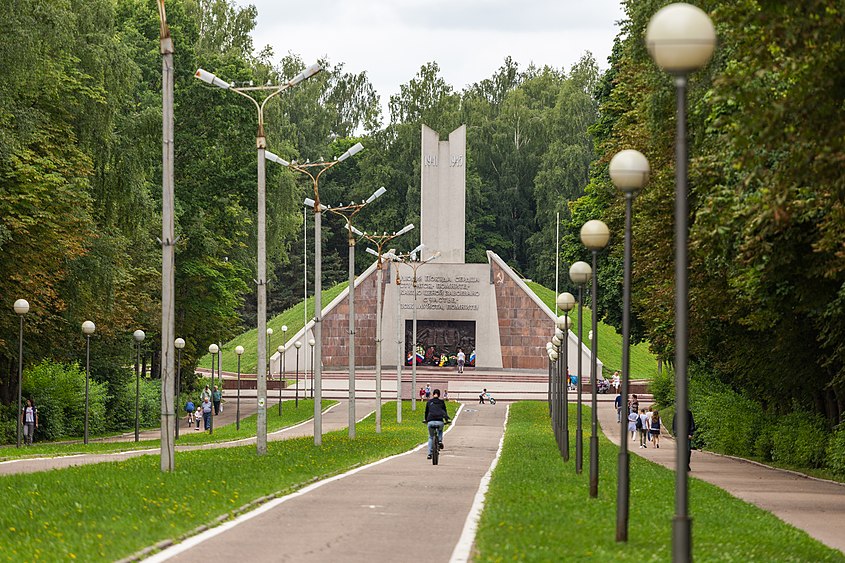 Карта рядовского парка смоленск