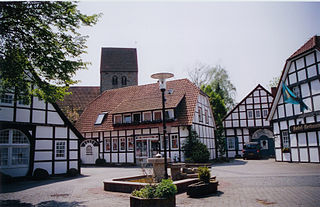 <span class="mw-page-title-main">Recke</span> Town in North Rhine-Westphalia, Germany