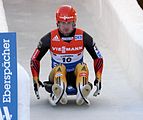 Deutsch: Vorletztes Saisonrennen im Rennrodel-Weltcup der Saison 2014/15 vom 19. bis 22. Februar 2015 in Altenberg/Erzgebirge. Tag 2: Freitagstraining. English: Luge world cup race season 2014/15 in Altenberg/Germany, 19th to 22nd Februar 2015. Day 2: Friday trainings.