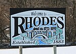 Bawdlun am Rhodes, Iowa