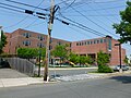 Roberts Elementary School, located at 35 Court Street, Medford, Massachusetts 02155. East side of building shown.