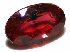 Ruby, the birthstone for July