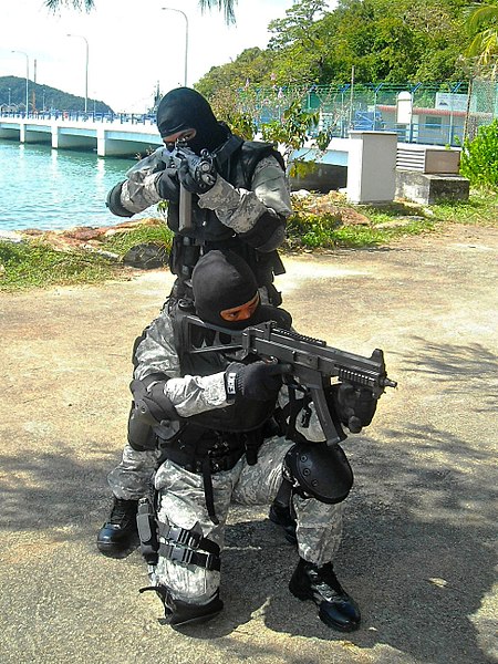 File:STAR team with the UMP9 and SG-553.jpg
