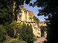 The Ruins of St Mary's Abbey Church from the southern end