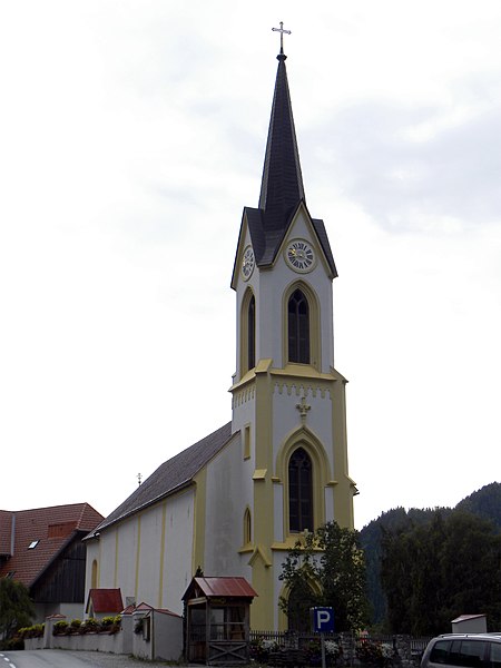 File:Sankt Johann am Tauern - Pfarrkirche hl Johannes der Täufer.jpg