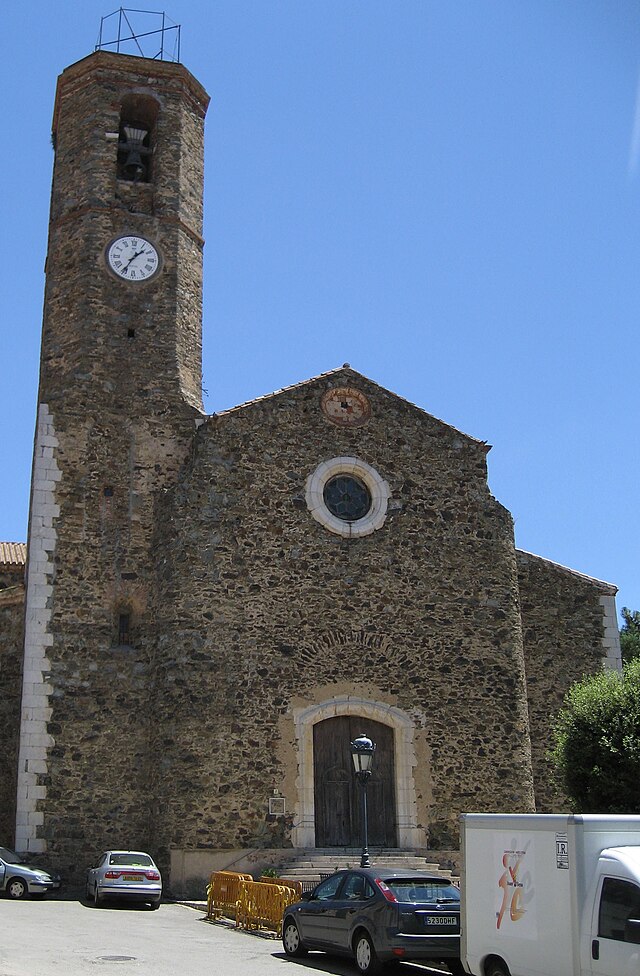 A ilesia de Santa Olaria de Noves en Garriguella