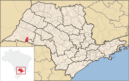 Kaart van Taciba