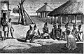 Seven Years in South Africa, page 258, Mashukulumbe at the court of king Sepopo.jpg