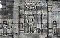 Bodhisattva relief on wall of the temple.