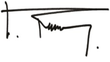 Signature de Nicolas Florian