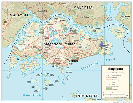 Singapore Physiography