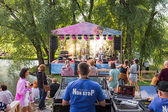 A concert in the Skornyakovo-Arhangelskoe Estate