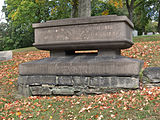 Monument in Highwood Cemetery, Pittsburgh