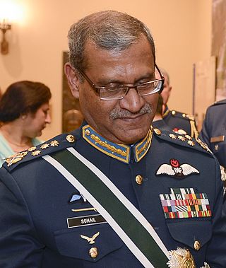 <span class="mw-page-title-main">Sohail Aman</span> Former Pakistan Air Force Chief