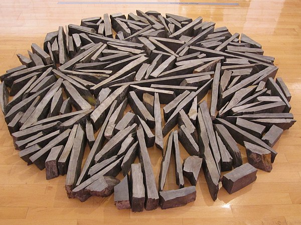 South Bank Circle by Richard Long, Tate Liverpool, England. (1991)