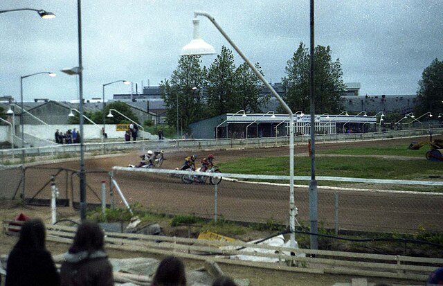 Speedway at Oxford in 1981