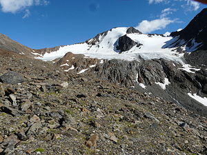 Spiegelferner with Hinterem Spiegelkogel