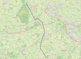 Spoorlijn Neede - Hellendoorn op de kaart