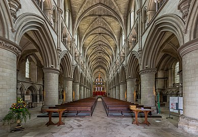 The nave looking east