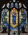 Stained glass window behind altar at St Mary's church, Teddington.jpg