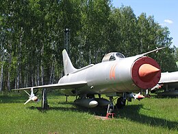 Су-11 в Центральному музеї ВВС.