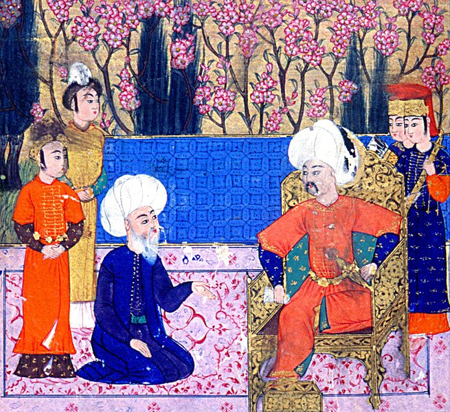 File:Sultan Selim and Halîmî Çelebi.jpg