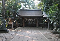 諏訪神社 拝殿