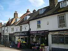 Grade II listed 18th century buildings on Tanners Hill