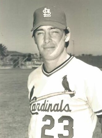 Simmons with the St. Louis Cardinals in 1978