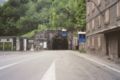Portal des Ten­da-Stra­ßen­tun­nels auf der ita­lie­ni­schen Sei­te