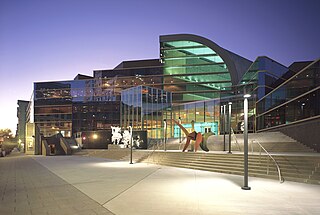 The Kentucky Center performing arts center in Louisville, Kentucky, United States