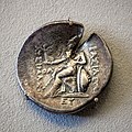 Thrace - king Lysimachos - 297-200 BC - silver tetradrachm - head of Alexander III with ram´s horn - Athena Nikephoros - Berlin MK BM