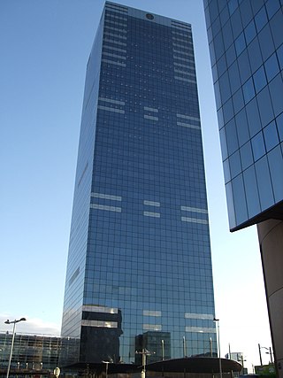 <span class="mw-page-title-main">South Tower (Brussels)</span> Skyscraper in Brussels, Belgium