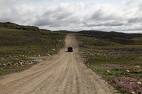 Landsvegur nærindis Iqaluit