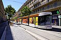 * Nomination A Bombardier Flexity Outlook Cityrunner tram at the République Dames stop (Marseille). --Remontees 22:56, 28 May 2024 (UTC) * Promotion Good quality. --The Cosmonaut 00:23, 29 May 2024 (UTC)