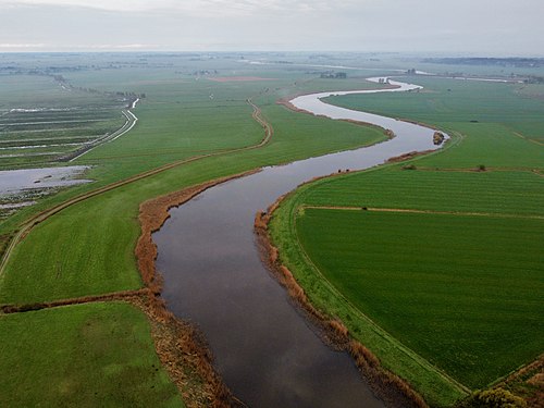 Die Treene im FFH-Gebiet Treene Winderatter See bis Friedrichstadt und Bollingstedter Au