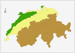 Vorschaubild für Mittelland (Schweiz)