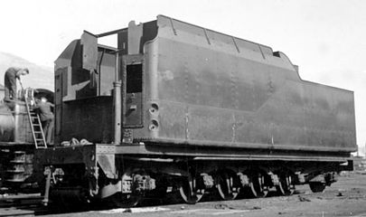 Left side of the longer prototype Type JV tender