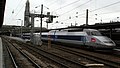 Un des tres tres rare TGV a Amiens.JPG