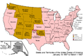 1867: Border change of Nevada