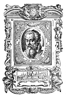 Ritratto di Giorgio Vasari tratto dall'edizione giuntina delle Vite