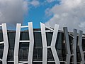 * Nomination Detail of the Caja Vital building (savings bank) in Salburua. Vitoria-Gasteiz, Basque Country, Spain --Basotxerri 16:03, 6 March 2017 (UTC) * Promotion  Comment underexposed and the white balance seems not perfectly adjusted. --Carschten 16:13, 6 March 2017 (UTC)  Done Thanks for the review. Yes, it was a bit dark. Regarding the WB, I've adapted it a bit but if it still seems wrong, please tell me in what direction and in which element you notice it. --Basotxerri 18:20, 6 March 2017 (UTC)  Support much better, thanks! QI. --Carschten 09:21, 7 March 2017 (UTC)